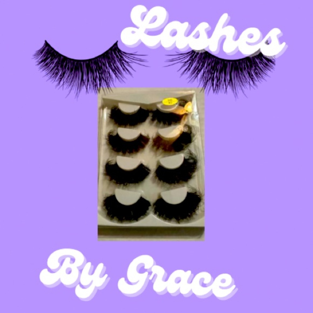 Natural, dramatic and wispy 4 pair dramatic fluffy curl eyelashes l